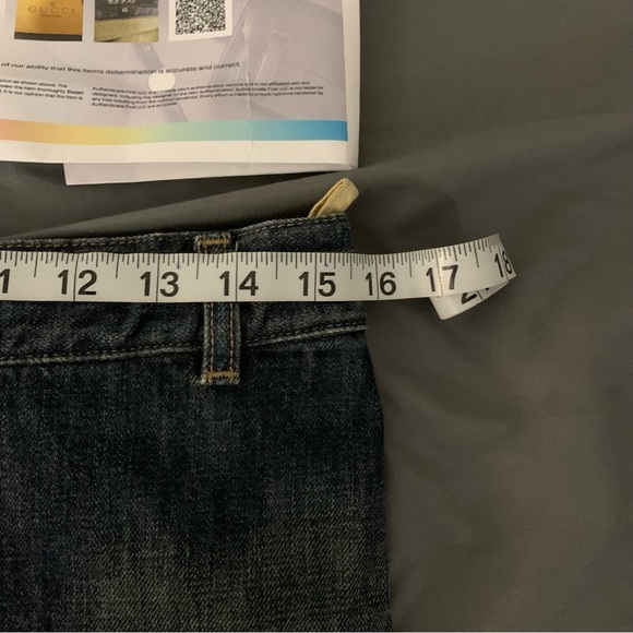 Authentic Gucci Denim Skirt - Picture 7 of 9